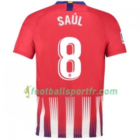 Tenue Atlético Madrid Saul 8 Domicile 2018-2019 Maillot de Foot